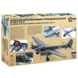 Z7282 1:72 Junkers Ju-88 A-4 German Bomber