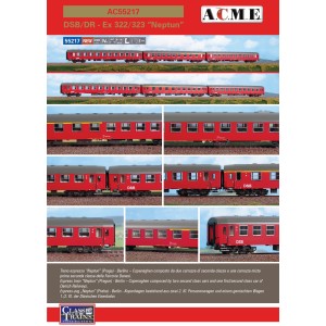 AC55217 1:87 ZEST.3 WAG. DSB/DR "Neptun"