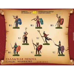 Z8012 1:72 GALLIC INFANTRY