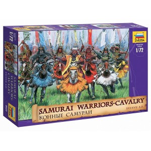 Z8025 1:72 SAMURAI WARRIORS CAVALRY
