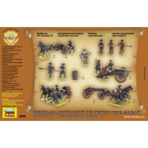 Z8058 1:72 RUSS.ARTILLERY PETER THE GREAT