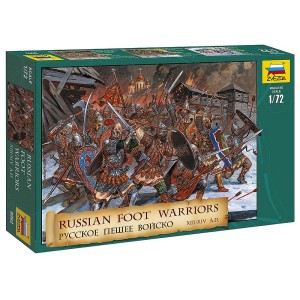 Z8062 1:72 RUSSIAN FOOT WARRIORS 13-14th