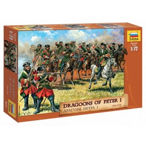 Z8072 1:72 DRAGOONS OF PETER THE GREAT
