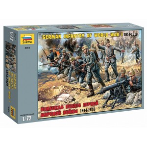 Z8083 1:72 GERMAN INFANTRY WWI