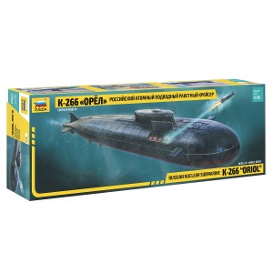 Z9010 1:350 K-266 Oriol Nuclear Submarine