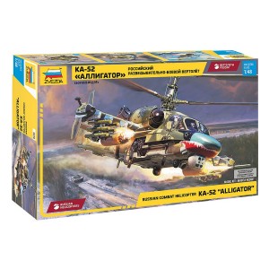 Z4830 1:48 KA-52 RUSSIAN ATTACK HELCOPTER ALIGATOR