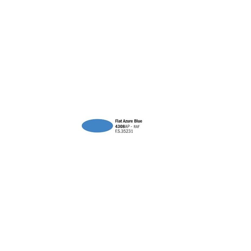 4308AP AKRYL - FLAT AZURE BLUE