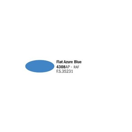 4308AP AKRYL - FLAT AZURE BLUE