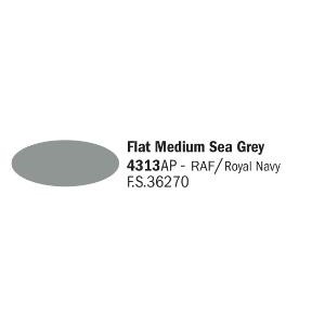 4313AP AKRYL - FLAT MEDIUM SEA GREY