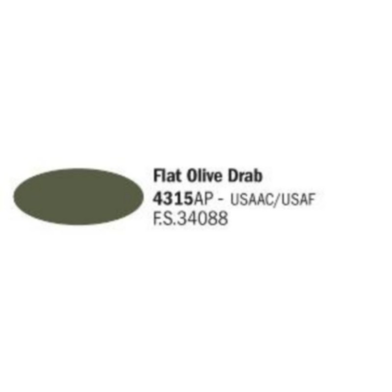 4315AP AKRYL - FLAT OLIVE DRAB