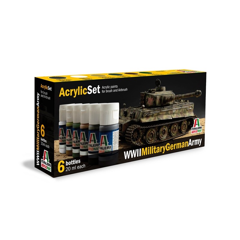 433AP ZESTAW FARB: WWII MILITARY GERMAN ARMY