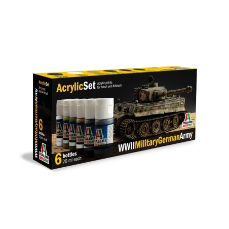 433AP ZESTAW FARB: WWII MILITARY GERMAN ARMY