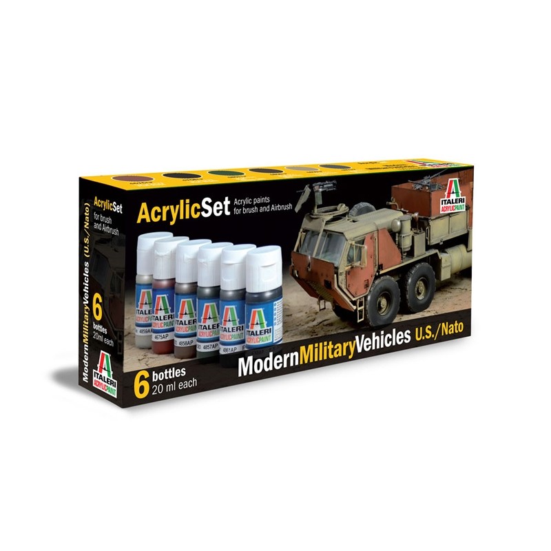 442AP ZESTAW FARB: MODERN MILITARY VEHICLES (U.S./