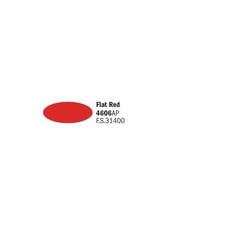 4606AP AKRYL - FLAT RED