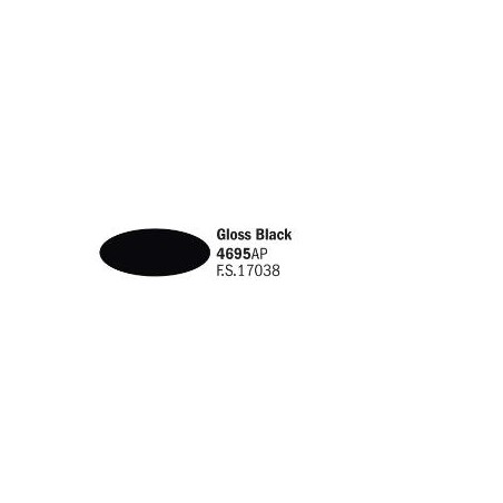 4695AP AKRYL - GLOSS BLACK