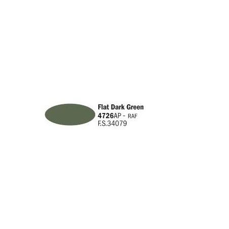 4726AP AKRYL - FLAT DARK GREEN