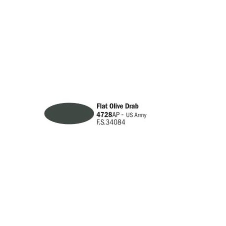 4728AP AKRYL - FLAT OLIVE DRAB