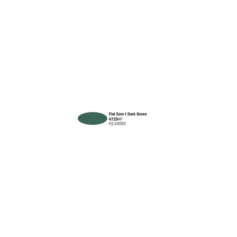 4729AP AKRYL - FLAT EURO I DARK GREEN