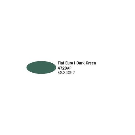 4729AP AKRYL - FLAT EURO I DARK GREEN