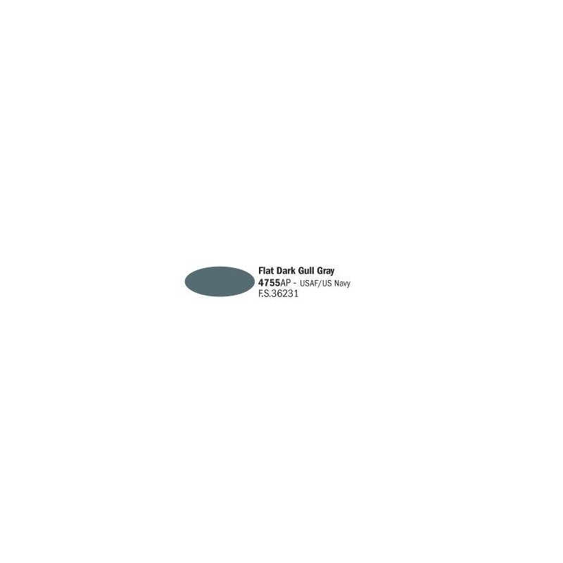 4755AP AKRYL - FLAT DARK GULL GRAY