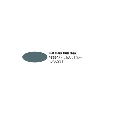 4755AP AKRYL - FLAT DARK GULL GRAY