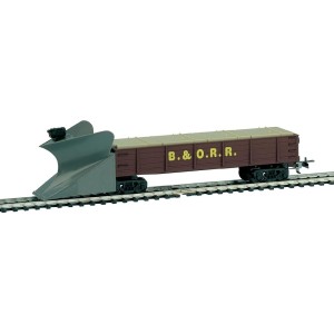 MET29890 1:87(H0) WAGON SNOW PLOW - B&O - BROW