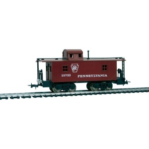 MET54436 1:87(H0) WAGON CABOOSE PRR -EU/BLACK