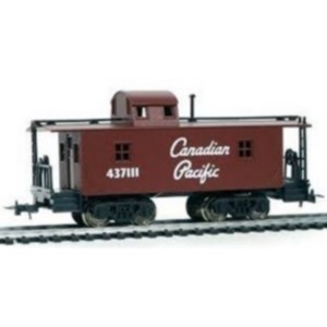 MET54449 1:87(H0) WAGON CABOOSE CP -EU/BLACK W