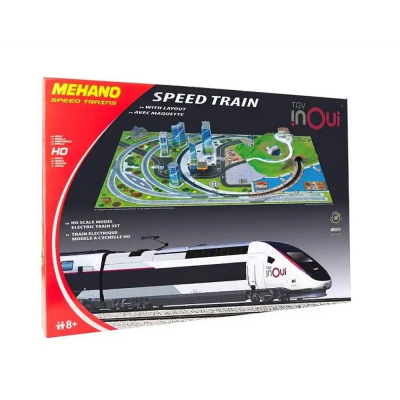 MET872 1:87(H0) ZESTAW STARTOWY: TGV INOUI LAYOUT