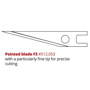 MOZ.PB1P 512.053-4084 Ostrze pointe.10 szt.BLISTER
