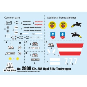 I2808 1:48 OPEL BLITZ TANKWAGEN Kfz.385