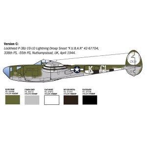 I2834 1:48 P-38J E.T.O.