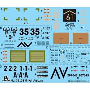 I35108 1:35 WAR THUNDER: M1A1 ABRAMS