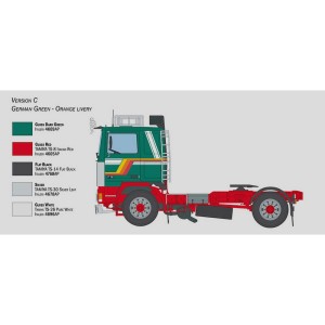 I3957 1:24 VOLVO F12 Intercooler (Low Roof)