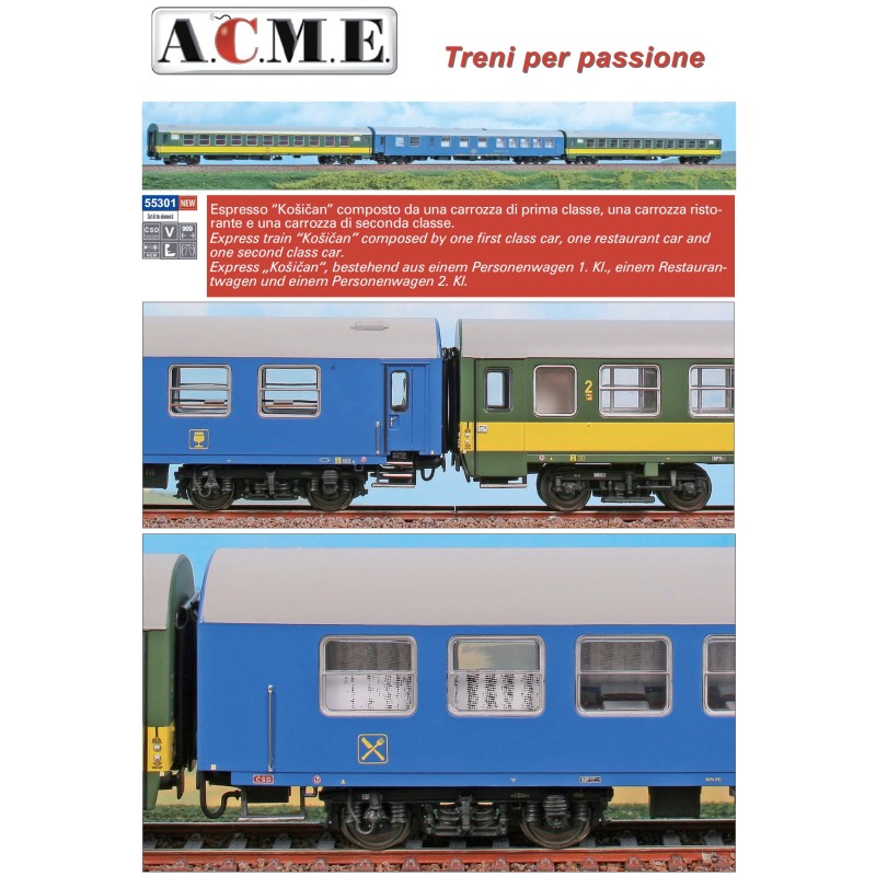 AC55301 1:87 ZEST.3 WAG. ESPRESSO "KOSIKAN"