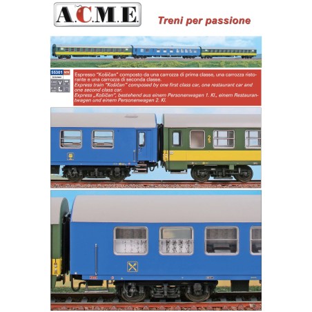 AC55301 1:87 ZEST.3 WAG. ESPRESSO "KOSIKAN"