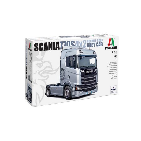 I3971 1:24 SCANIA S770 4X2 NORMAL ROOF"GreyCab"