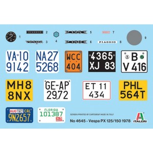 I4645 1:9 VESPA PX 125/150 1978
