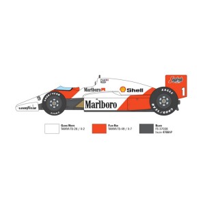 I4711 1:12 McLaren MP4/2C Prost-Rosberg