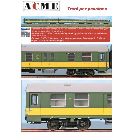 AC55302 1:87 ZEST.3 WAG. ESPRESSO "KOSIKAN"