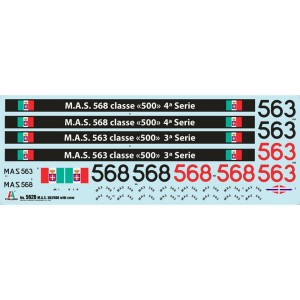 I5626 1:35 M.A.S. 568 4a SERIE w/CREW