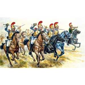 I6003 1:72 FIGURKI-FRENCH HEAVY CAVALRY