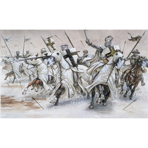 I6019 1:72 FIGURKI-TEUTONIC KNIGHTS XIII CENT