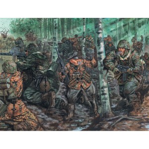 I6068 1:72 FIGURKI-GERMAN ELITE TROOPS
