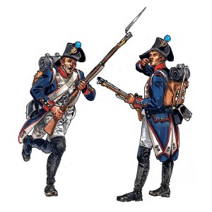 I6092 1:72 FIGURKI - NAPOL.WARS:FRENCH INF.1800-05