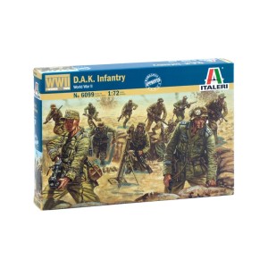 I6099 1:72 FIGURKI-WWII D.A.K. INFANTRY