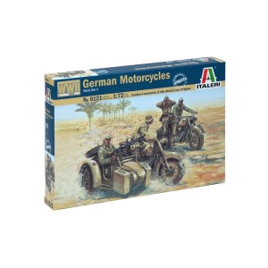 I6121 1:72 WWII - GERMAN MOTOCYCLES