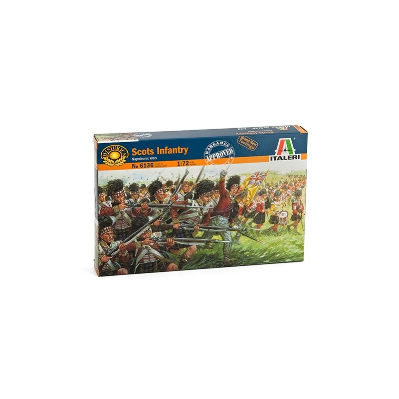 I6136 1:72 FIGURKI - NAPOL.WARS: SCOTS INFANTRY