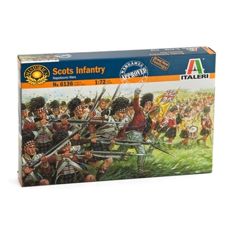 I6136 1:72 FIGURKI - NAPOL.WARS: SCOTS INFANTRY