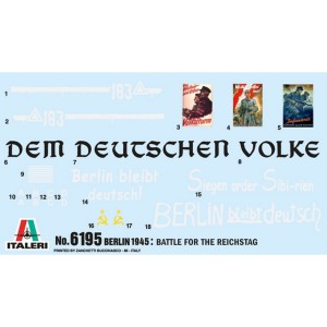I6195 1:72 BATTLESET: WWII'45 BATTLE FOR REICHSTAG